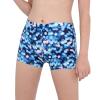 Loodgao Kids Girls V-Waistband Ballet Dance Shorts Swimming Gymnastics Yoga Booty Shorts Athletic Boyshorts Dark Night Blue 5-6 view 2