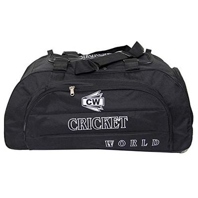 CW Trolley Travel Bag Double Wheel Kit Bag Cricket Kit Bag for Adult