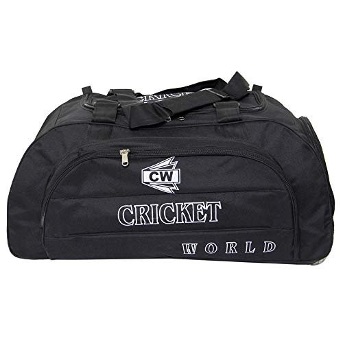 CW Trolley Travel Bag Double Wheel Kit Bag Cricket Kit Bag for Adult