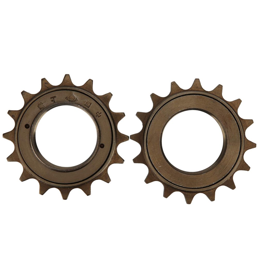 2pcs 16 Teeth Freewheel, Freewheel Cassette Universal Steel Freewheel Sprocket Replacement for Bicycle Electromobile