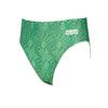 ARENA Men's Kikko Brief - Training Swim Briefs with UV Protection, Chlorine Resistance, Quick Drying Stylish Men's Swimwear,Black-Multi Green view 1