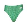 ARENA Men's Kikko Brief - Training Swim Briefs with UV Protection, Chlorine Resistance, Quick Drying Stylish Men's Swimwear,Black-Multi Green view 3
