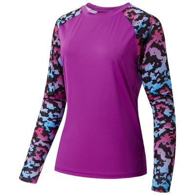 BASSDASH Womens UPF 50+ UV Sun Protection T-Shirt Long Sleeve Fishing Hiking Performance Shirts