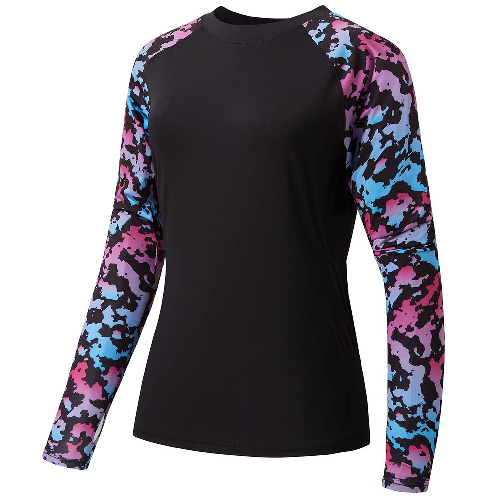 BASSDASH Womens UPF 50+ UV Sun Protection T-Shirt Long Sleeve Fishing Hiking Performance Shirts