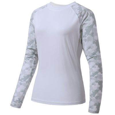 BASSDASH Womens UPF 50+ UV Sun Protection T-Shirt Long Sleeve Fishing Hiking Performance Shirts