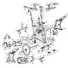 Right Pedal Crank Arm 305832 Works W Epic Freemotion Health Rider Recumbent Bike view 2