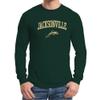 AL03 - Jacksonville University Dolphins Arch Logo Long Sleeve - Small - Forest view 2