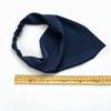 DINPREY Elastic Hair Scarf Headband for Women Bandana Headbands for Women Chiffon Head Kerchief Boho Scarf Bandanas with Hair (8 Colors Solid A) view 3