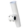 Adjustable Mid Mount Rod Holder with Powder Coat Aluminum & Sleeve & Hex Key44; OD White - 1.25 & 1.31 in. view 1