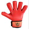 Keeperking Soccer Goalie Goalkeeper Gloves for Kids Boys Youth & Adult,Latex Strong Grip Palms with Removable Finger Spines Protection Children Football Gloves for Training/Match (5, Red-FS) view 3