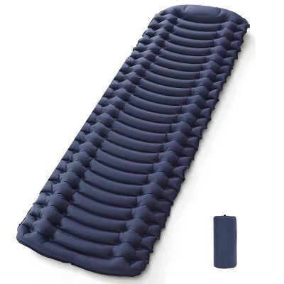 KAISHI Self Inflating Ultralight Sleeping Pad, Waterproof Air Camping Pad, Foot Press Air Sleeping Mat for Backpacking Camping Beach