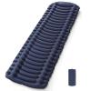 KAISHI Self Inflating Ultralight Sleeping Pad, Waterproof Air Camping Pad, Foot Press Air Sleeping Mat for Backpacking Camping Beach view 1