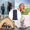 KAISHI Self Inflating Ultralight Sleeping Pad, Waterproof Air Camping Pad, Foot Press Air Sleeping Mat for Backpacking Camping Beach view 2