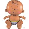 amscan Anagram CI: A75 Celebrate Sitting Baby Foil Multi-Balloon view 1