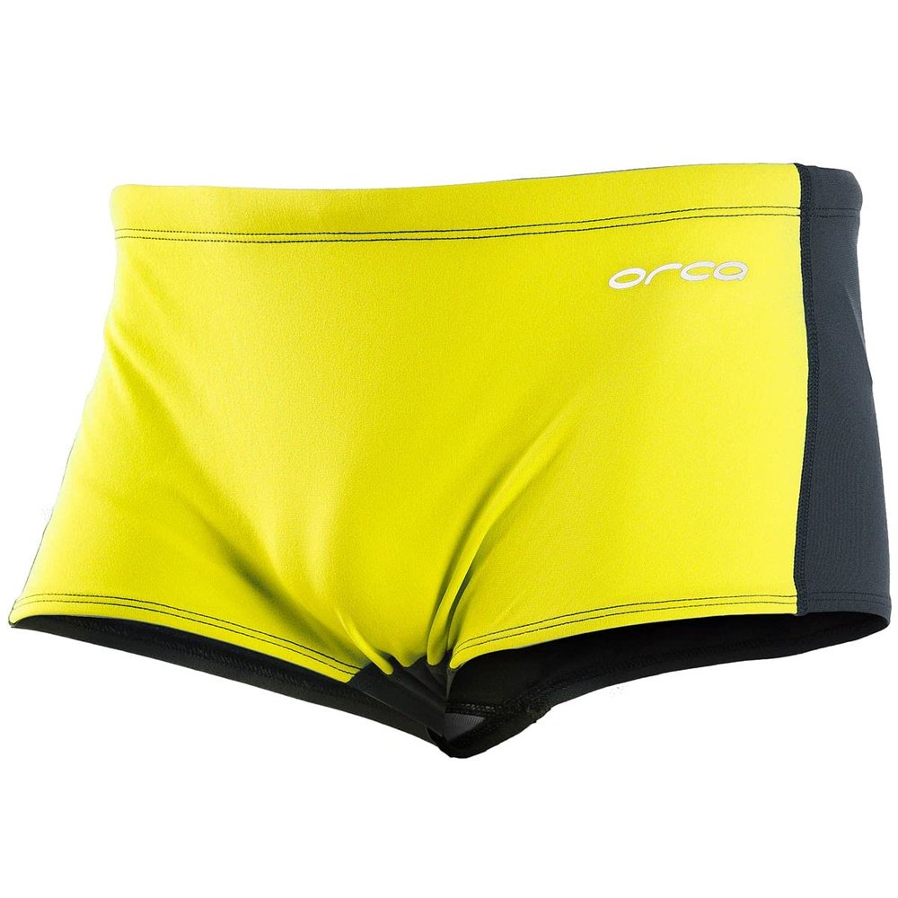 ORCA Men's RS1 Square Leg Swimsuit (Yellow, Large)