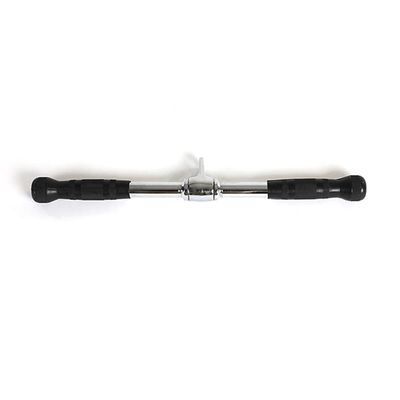 LKP Rotating Straight Bar Cable Attachment LAT Pulldown Fitness Tricep Press Down Bar Exercise Handles Cable Pulley Accessories for Home Gym