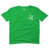 0012. Good Vibe Bones Hand Shaka Cool Vintage Hipster Graphic for Men T Shirt (Irish Green 2X-Large) view 1