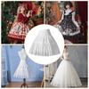 BESTOYARD 1pc herringbone skirt women's short romper dress tops for women white dress top Petticoat Underskirt Slips Women Tutu Underskirt tutu skirt petticoat Lolita Petticoat Waist bride view 4