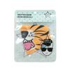 OMG! Accessories Boys Kids Reusable Face Covering with Interior Pocket (Roaring Tiger) One Size view 3