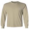 0012. Good Vibe Bones Hand Shaka Cool Vintage Hipster Graphic Men's Long Sleeve t Shirt (Beige X-Large) view 1