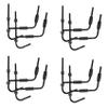 TC-HOME 4 Pairs Kayak Storage Rack Wall Mounted Kayak Rack Folding Holder Kayak Ladder Garage Indoor Outdoor view 1