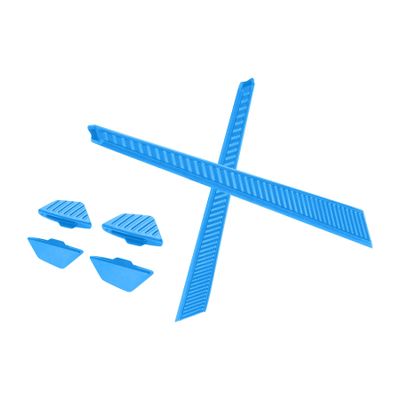 ToughAsNails Blue Replacement Rubber Kits Ear Socks and Nose Pads for Oakley Mercenary Asian Fit (AF) OO9424F Sunglasses