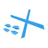 ToughAsNails Blue Replacement Rubber Kits Ear Socks and Nose Pads for Oakley Mercenary Asian Fit (AF) OO9424F Sunglasses
