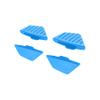 ToughAsNails Blue Replacement Rubber Kits Ear Socks and Nose Pads for Oakley Mercenary Asian Fit (AF) OO9424F Sunglasses view 3
