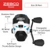 Zebco Roam Spincast Fishing Reel, Size 30 Reel, Right or Left-Hand Retrieve, Pre-Spooled with 10-Pound Zebco Fishing Line, Blue view 2