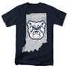 Butler University Official State of Indiana Unisex Adult T-Shirt, Navy, 4X-Large view 1