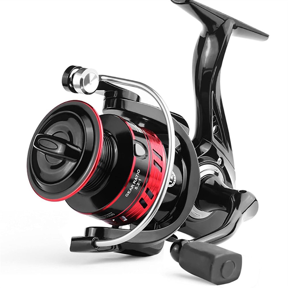 HNGM Fishing reel Fishing reel HB500-7000 full metal spool spinning wheel spool 8KG largest trolling reel fishing reel salt water reel (Color : HD, Spool Capacity : 5000 Series)