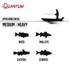 Quantum Throttle Baitcast Fishing Reel, 7 + 1 Ball Bearings with a Smooth and Powerful 7.3:1 Gear Ratio, Zero Friction Pinion, DynaMag Cast Control, and Oversized Non-Slip Handle Knobs view 4