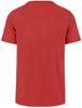 47 MLB Men's Union Arch Franklin Team Color Primary Logo Word Mark Short Sleeve T-Shirt - St Louis Cardinals Red Medium view 2