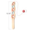 ArtCreativity Wooden Flip Paddle Game, Set of 2 Wood Outdoor Toys, 12.33 in view 3
