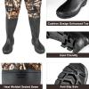 Night Cat Fishing Waders for Men Women Waterproof Hunting Chest Wader with Bootfoot Belt Breathable Lightweight Camouflage Size 13 view 4