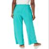 Star Vixen Women's Plus Size Wide Leg Pants, Jade, 2X view 2