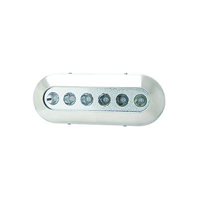 6 LED Underwater Light Blue SS316