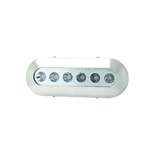 6 LED Underwater Light Blue SS316