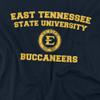 East Tennessee State University Official Circle Logo Unisex Adult T-Shirt, Circle Logo, 5X-Large view 2