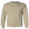 0190. Good Vibe Bones Hand Shaka Graphic dope Streetwear Style Men's Long Sleeve t Shirt (Beige Medium) view 1