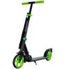 Scooters Kick Scooter Folding Commuting Scooter Adult Portable Kick Scooter, Height Adjustable Scooter, Park Fitness Trick Scooters (Color : Green, Size : 91 * 38 * 78-100cm) view 1