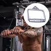 LKP Pull Down Handle Cable Pulley Attachment Single Handle LAT Pulldown Tricep Bar D-Handle Home Gym Exercise Accessories for Weight Lifting view 3