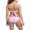 BCBGeneration Women's Standard Halter Swimsuit Top with Adjustable Ties, Pink, X-Small view 3