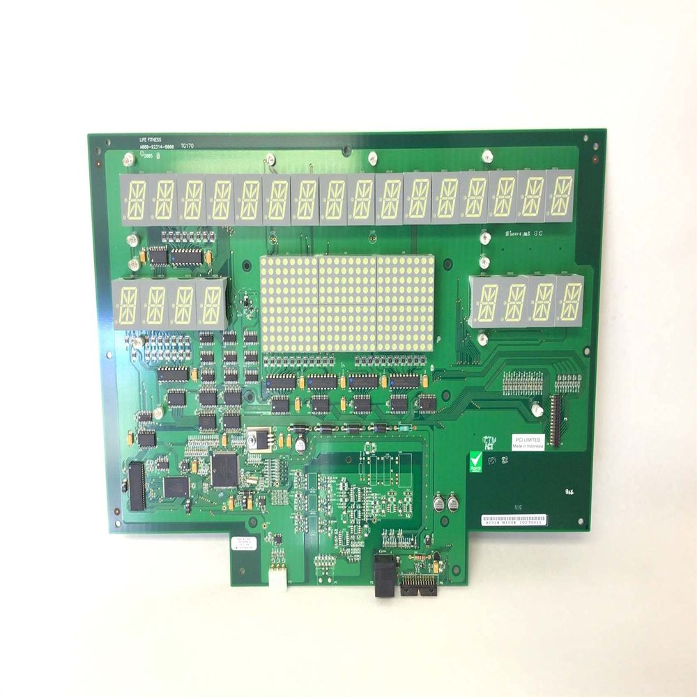 Display Console Electronic Circuit Board A084-92314-A001 Works W Life Fitness Treadmill