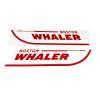 Imagnt Studio Set of 2 Boston Whaler Decals for Boat Hull, Marine Grade Restoration Sticker kit (Red, 36 inches) view 4