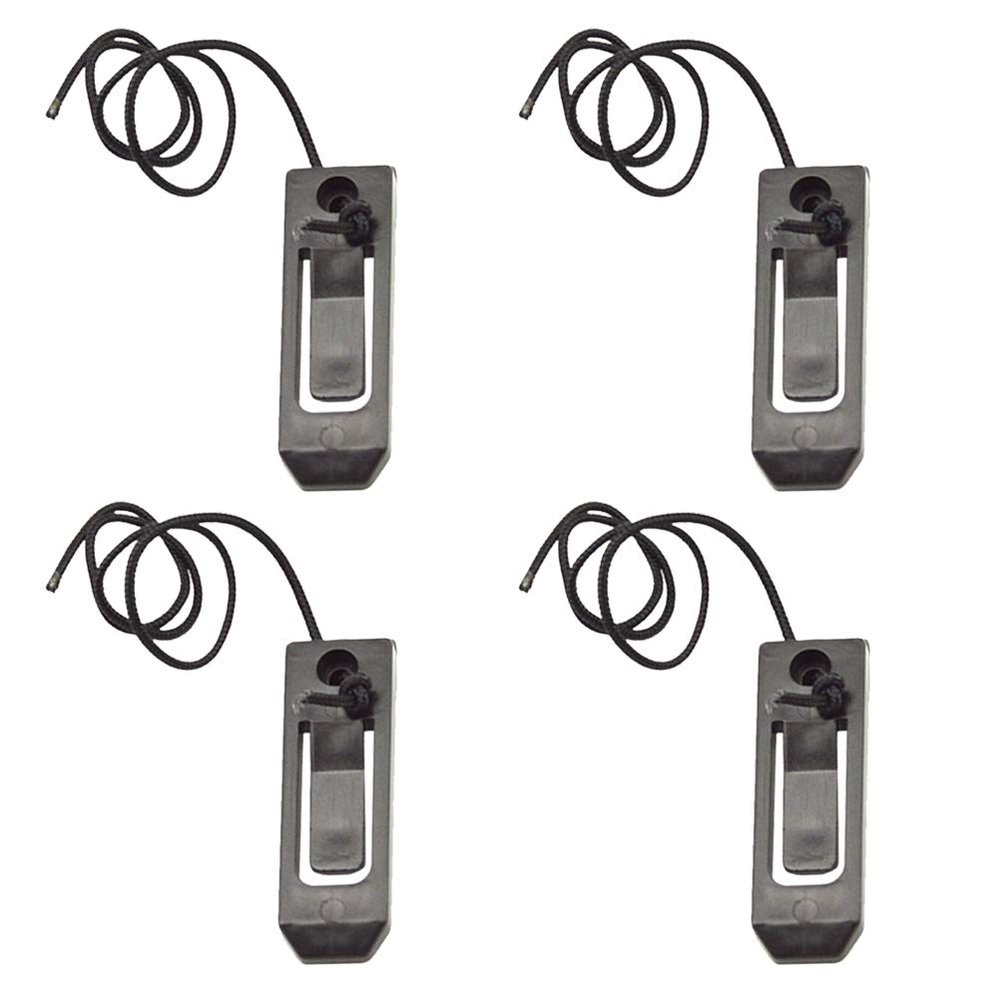 4pcs Detachable fin buckle surfboard Surfing Fin Clips Surfing Rudder Clip Base Boat Tail Rudder surfing fin base surfskate Boat Shark-fin nylon inflatable boat central