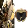 GALAXYLENSE Desert Storm Riding Combat Military Ballistic EYE-SHIELD Shooting Impact Proof Goggles With 3 Replacement Lenses (Brown) view 2