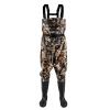 Night Cat Fishing Waders for Men Women Waterproof Hunting Chest Wader with Bootfoot Belt Breathable Lightweight Camouflage Size 9 view 1