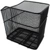 Bicycle Pushpit, Metal Wire Bicycle Roof Rack - Iron Mesh Weaving Strong Sturdy Quick Installation Lightweight - for Bikes with Shelves, Black view 1