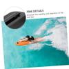 Water Separator Base Sup Fin Boat Tail Rudder Surfing Fin longboards Stand-Up Paddleboard Accessories Surfing Fins Surfboard Shark-fin Ordinary PVC Outdoor aquaplane view 4